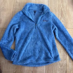 Women’s Medium Blue Patagonia Quarter Zip Sweater (in great condition)
